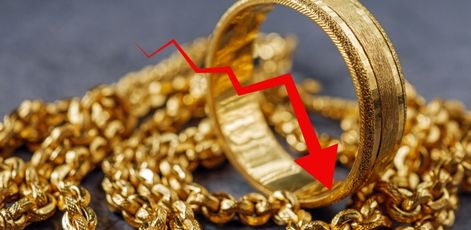 Gold Price Falls by Rs. 1,800 per Sovereign in Chennai