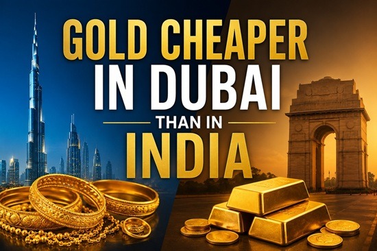 Why Is Gold Cheaper in Dubai Than in India? Here’s the Reason
